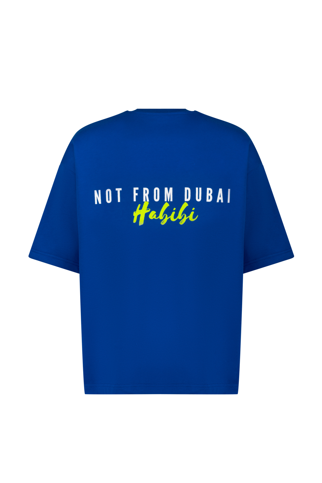 THE ROYAL BLUE HABIBI T-SHIRT
