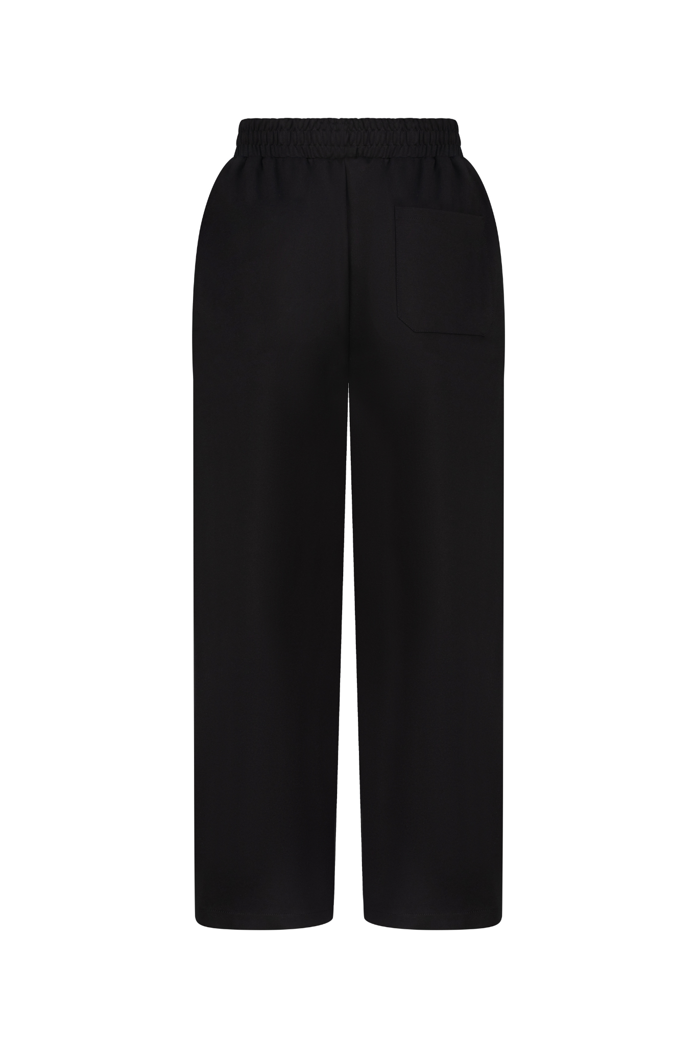 BLACK POCKETED CARGOS