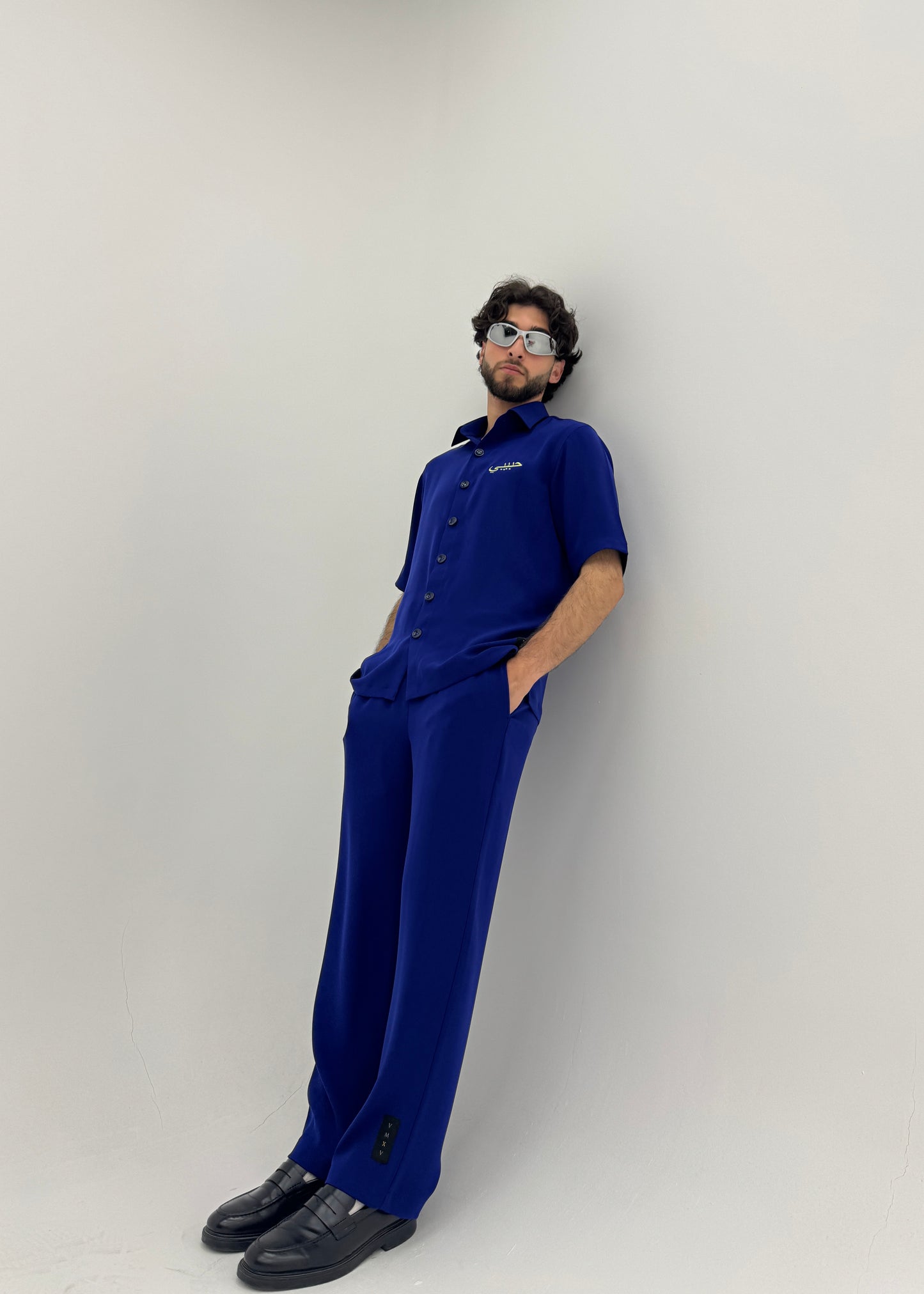 ROYAL BLUE HABIBI SHIRT