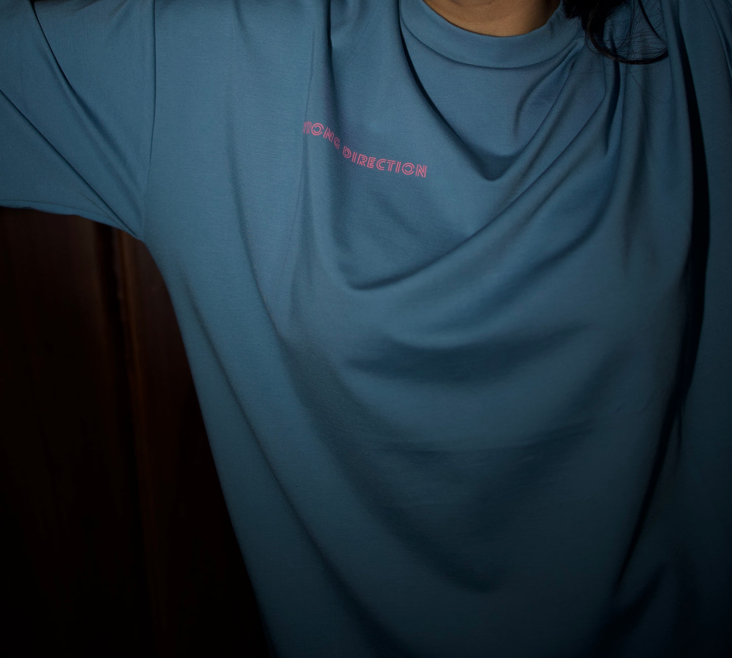 Blue Wrong Direction T-shirt