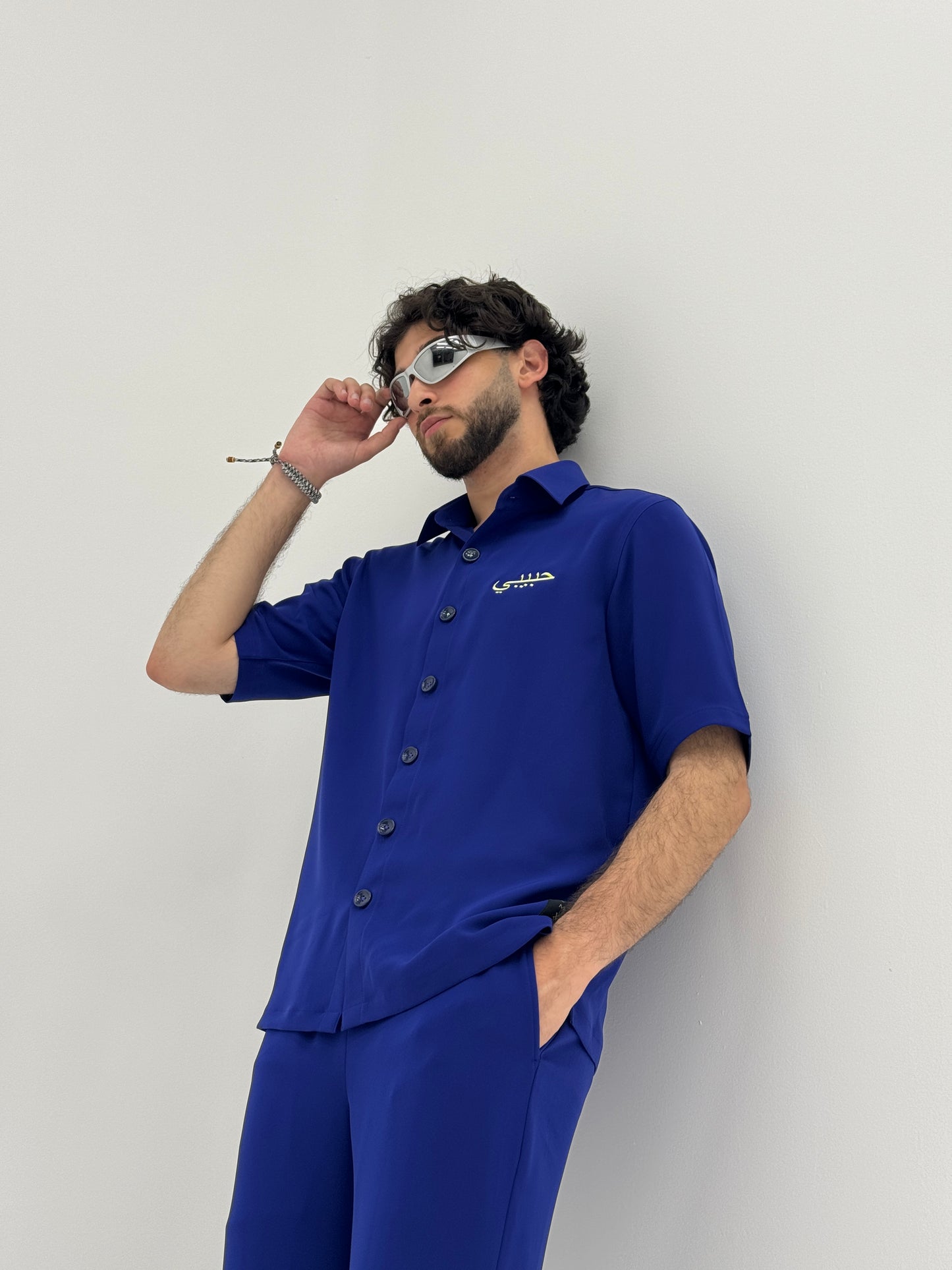 ROYAL BLUE HABIBI SHIRT