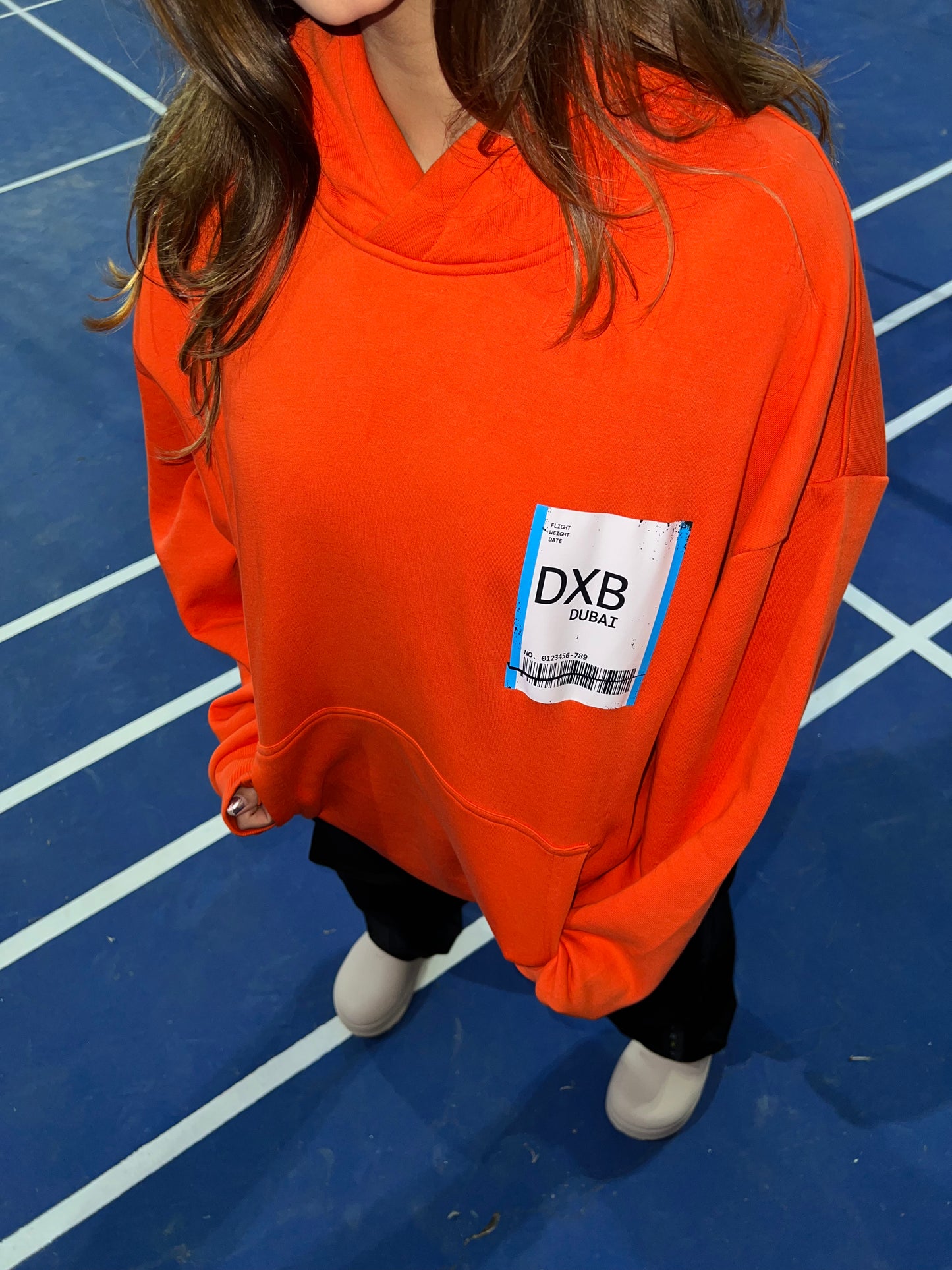 THE ORANGE DXB HOODIE