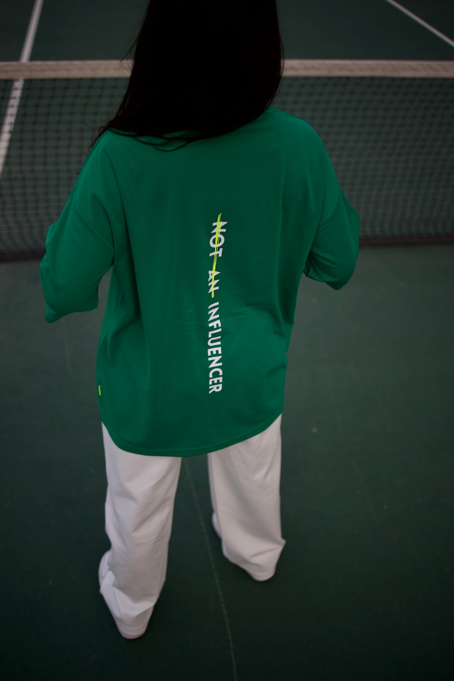 THE GREEN INFLUENCER T-SHIRT
