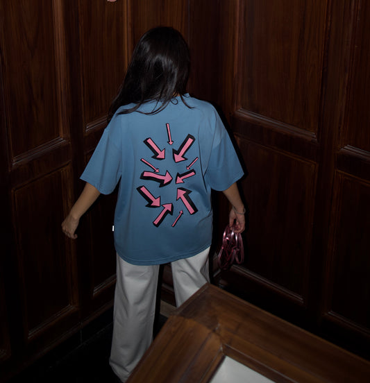 Blue Wrong Direction T-shirt