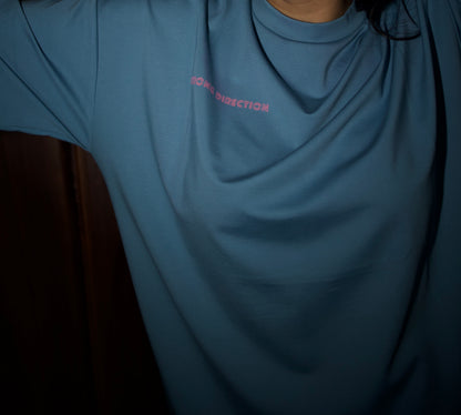 Blue Wrong Direction T-shirt