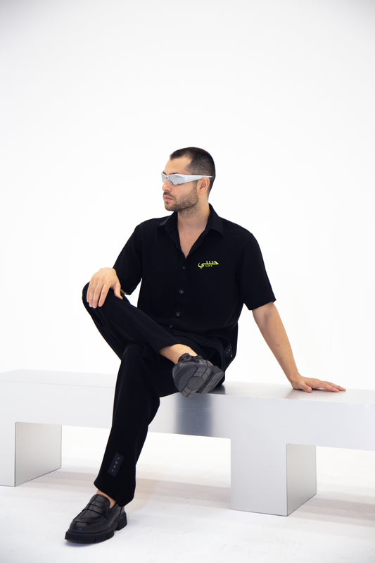 Black habibi shirt